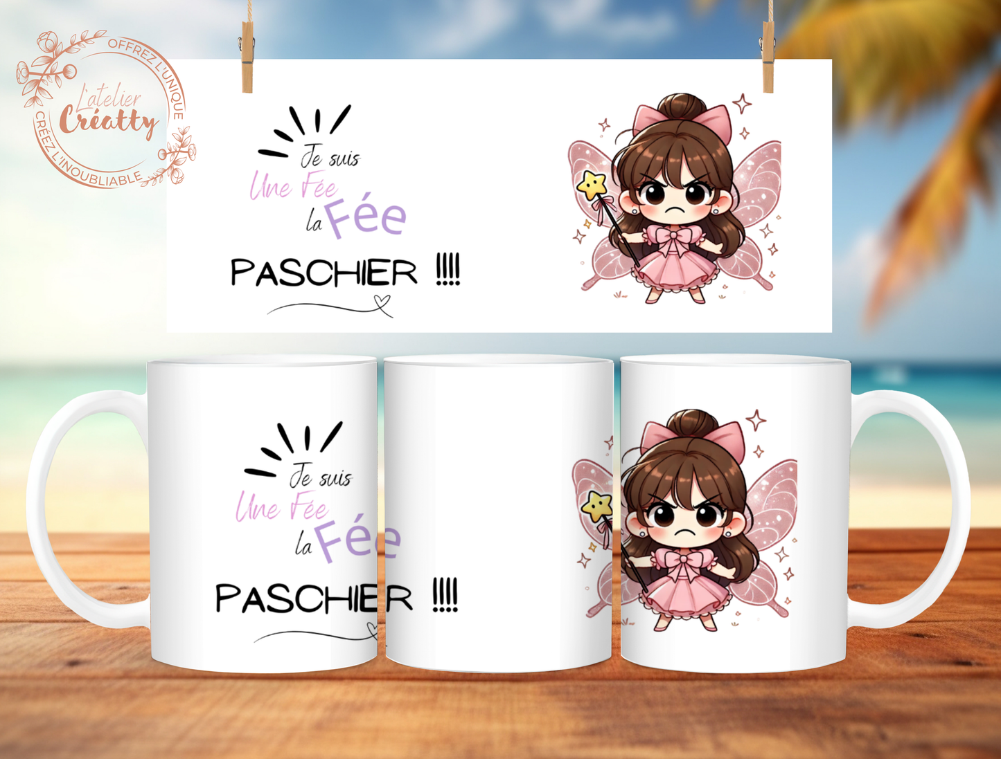 Mug Personnalisée – Qualité Premium AAA, Compatible Lave-Vaisselle