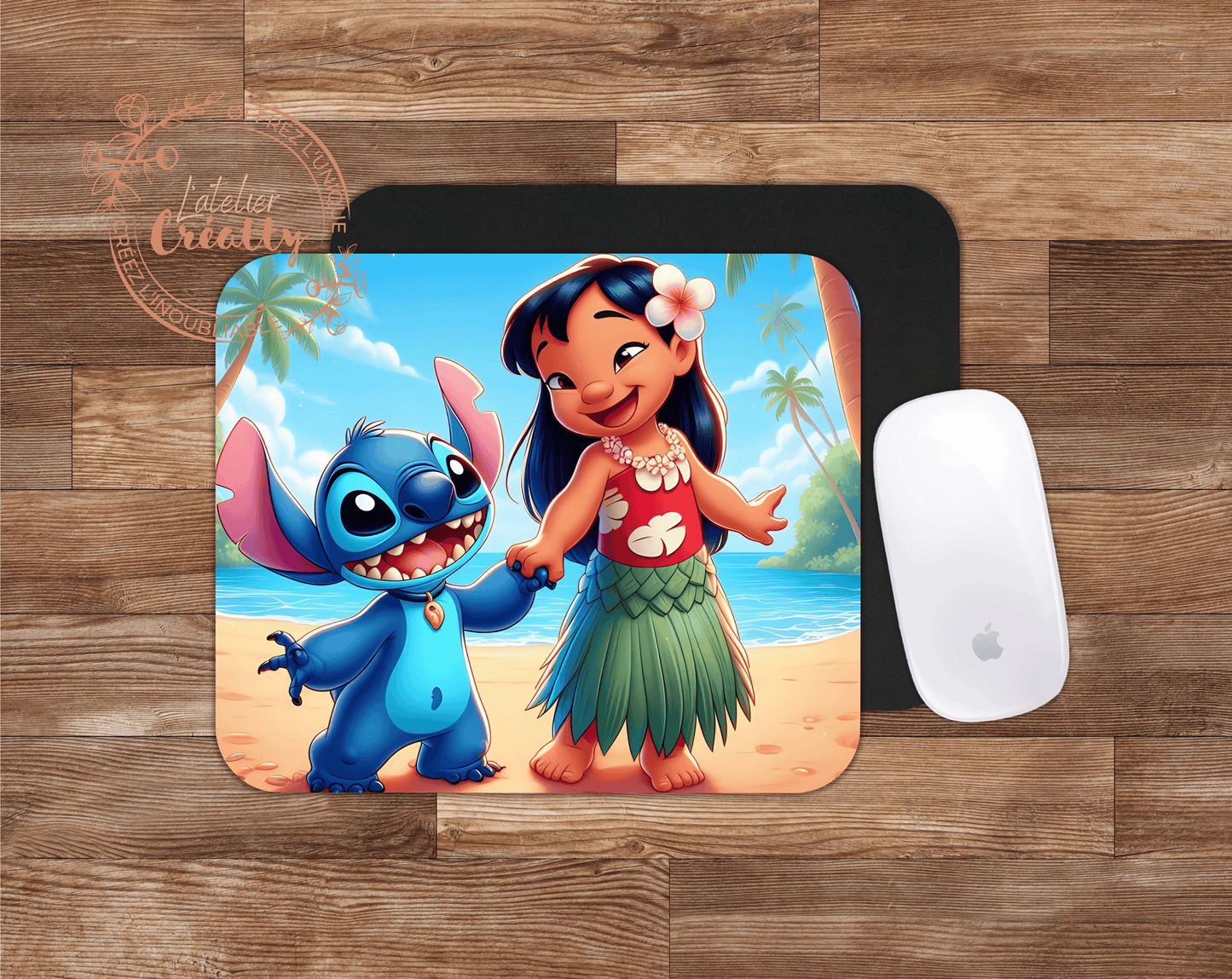 Tapis de souris Stitch – Ajoutez une touche de magie à votre bureau
