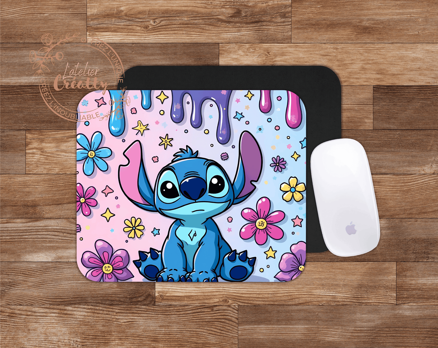 Tapis de souris Stitch – Ajoutez une touche de magie à votre bureau
