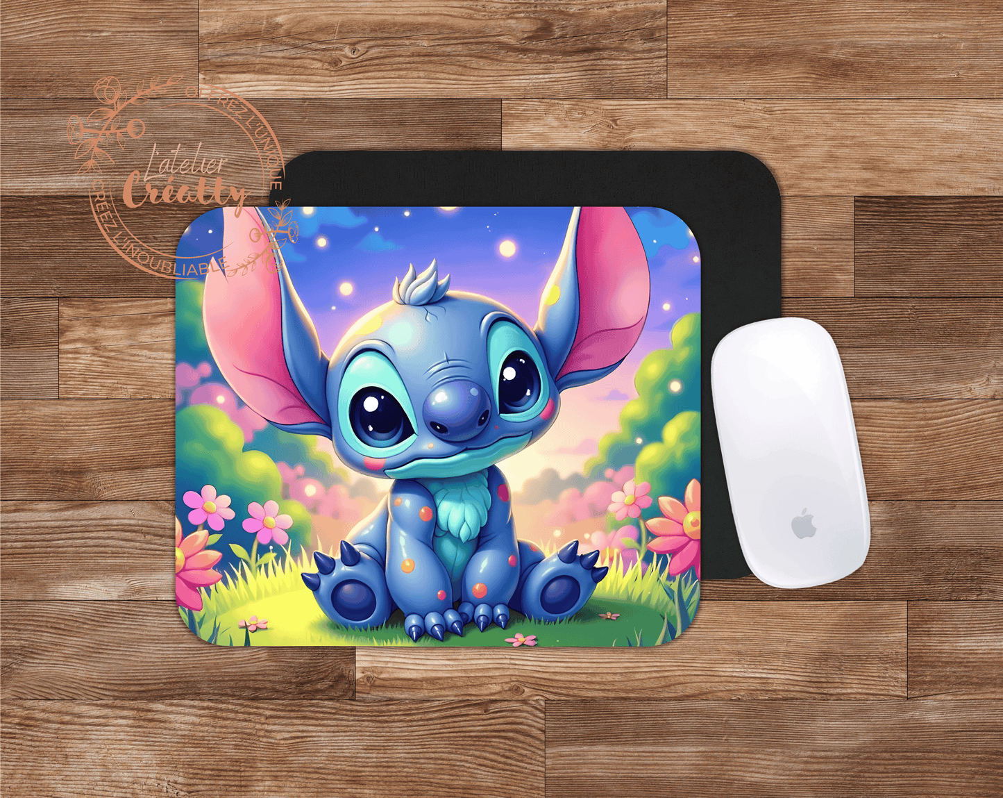 Tapis de souris Stitch – Ajoutez une touche de magie à votre bureau