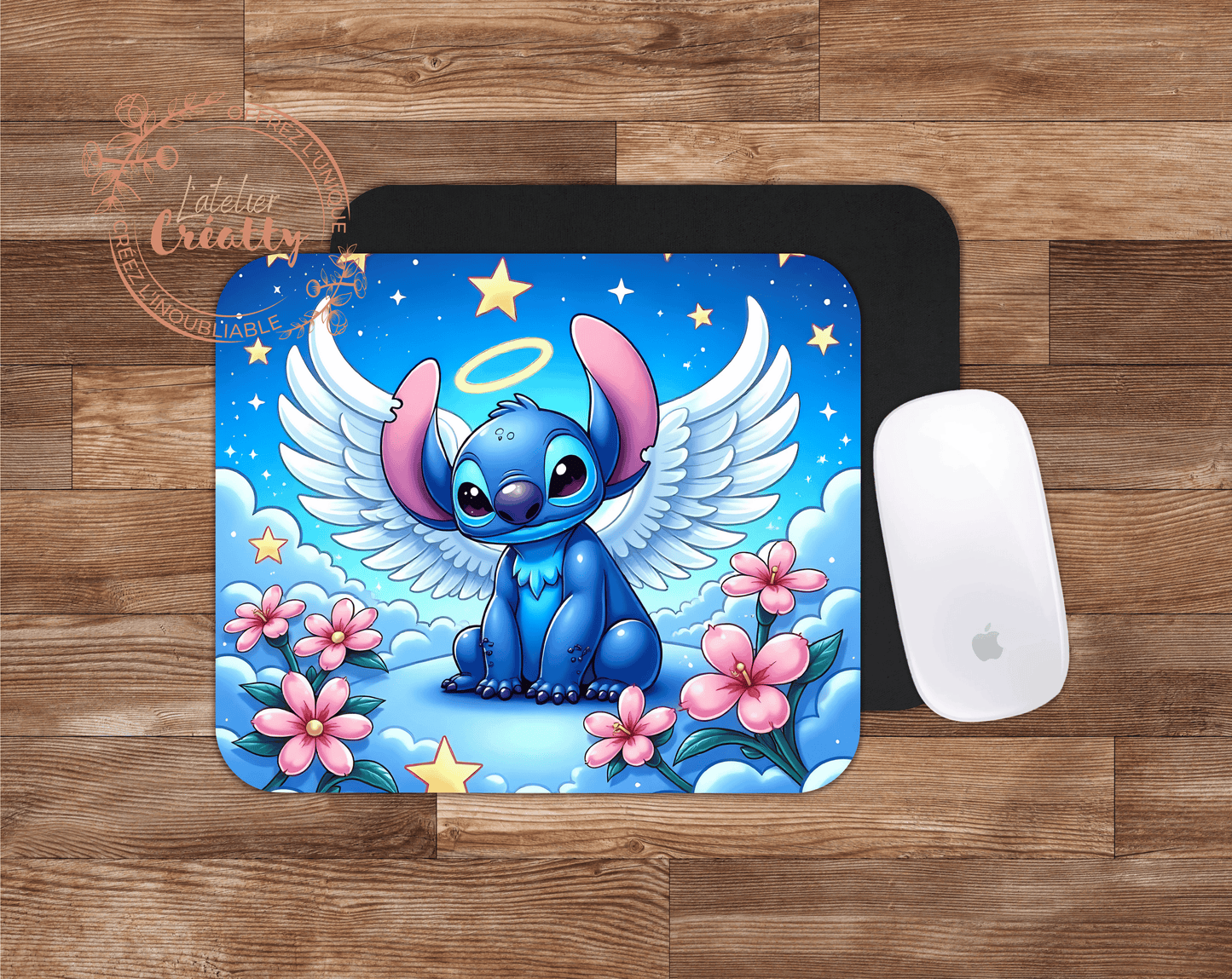 Tapis de souris Stitch – Ajoutez une touche de magie à votre bureau