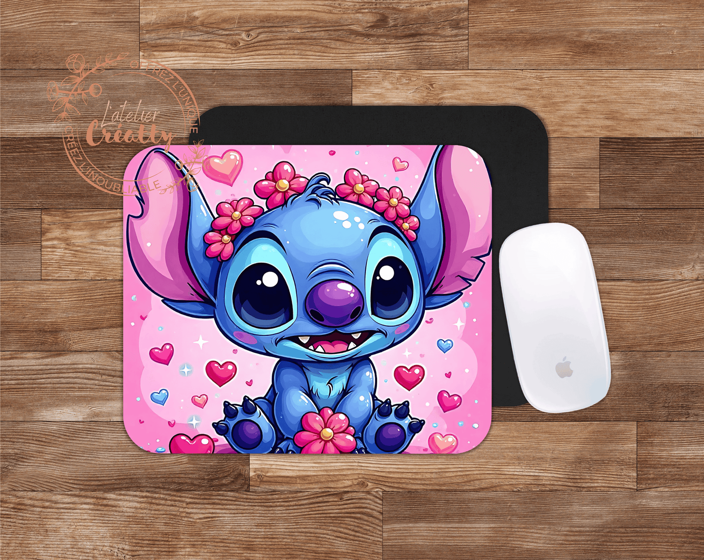 Tapis de souris Stitch – Ajoutez une touche de magie à votre bureau