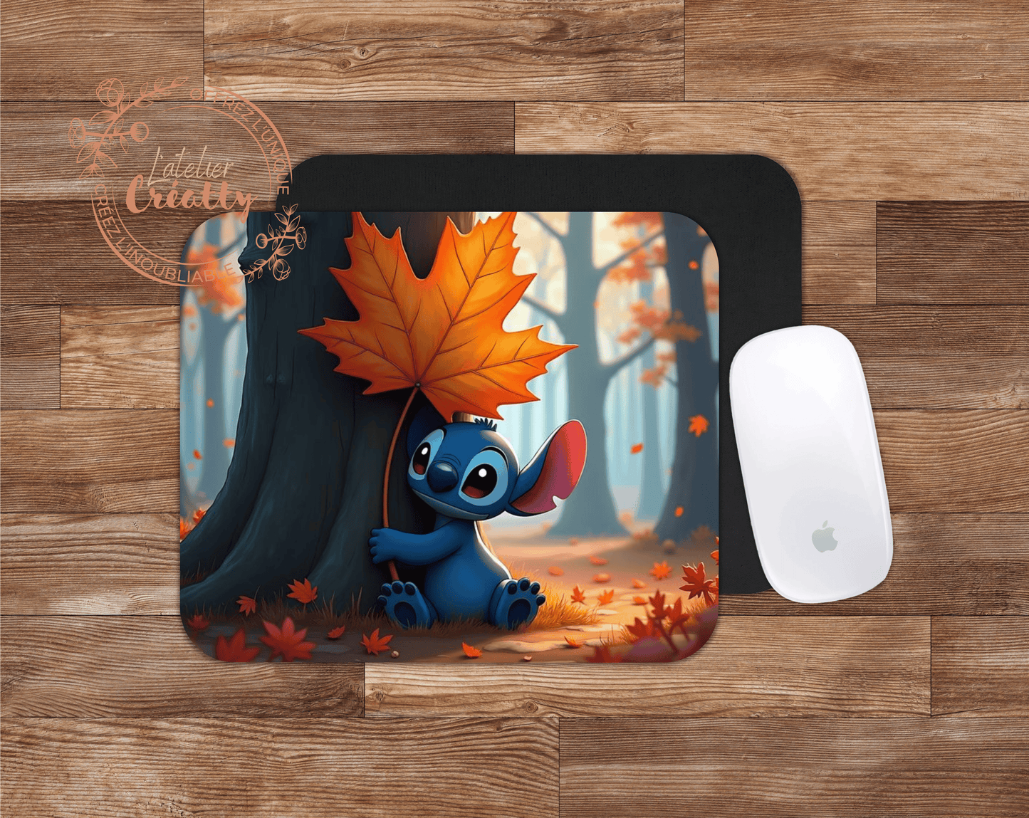 Tapis de souris Stitch – Ajoutez une touche de magie à votre bureau