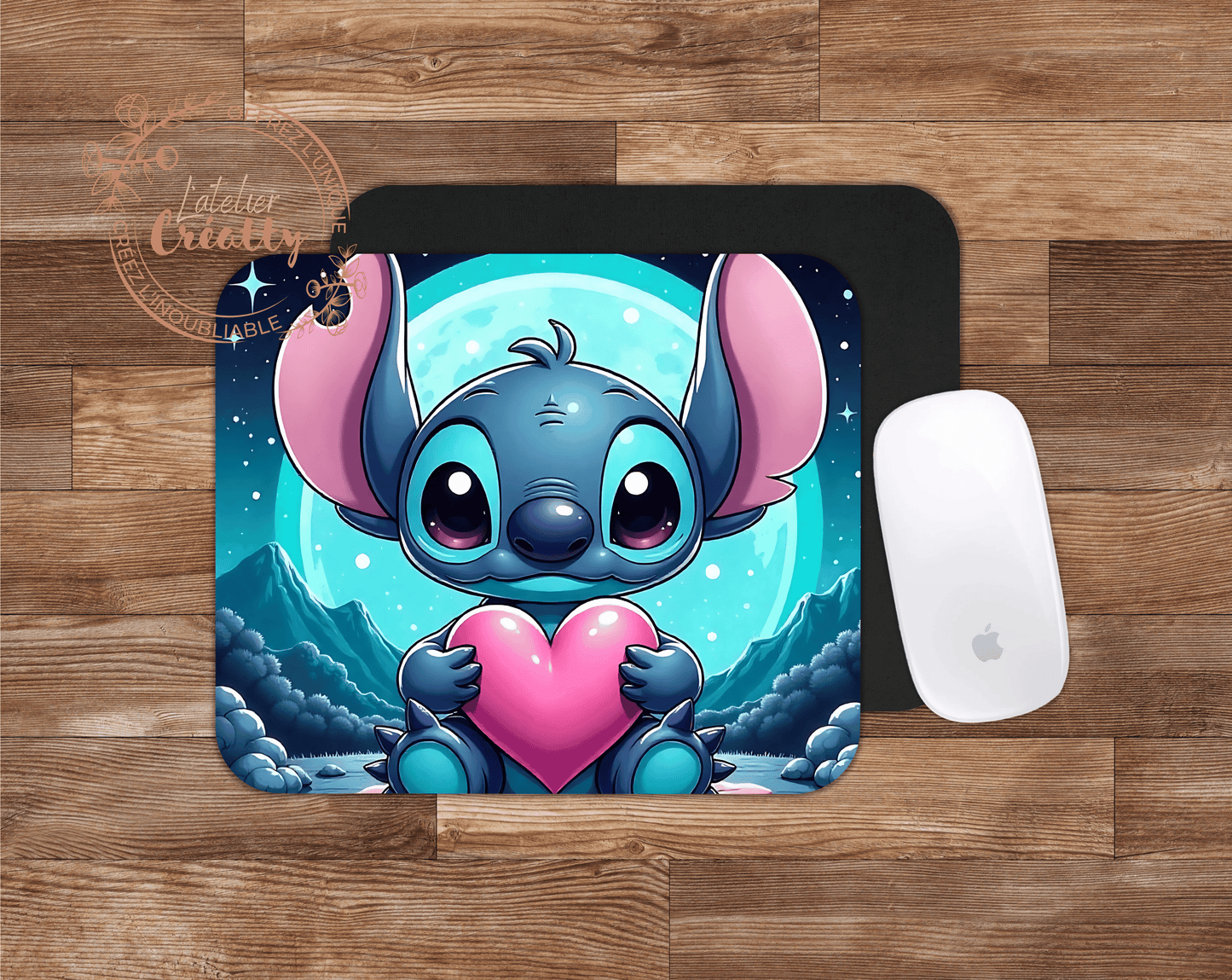 Tapis de souris Stitch – Ajoutez une touche de magie à votre bureau