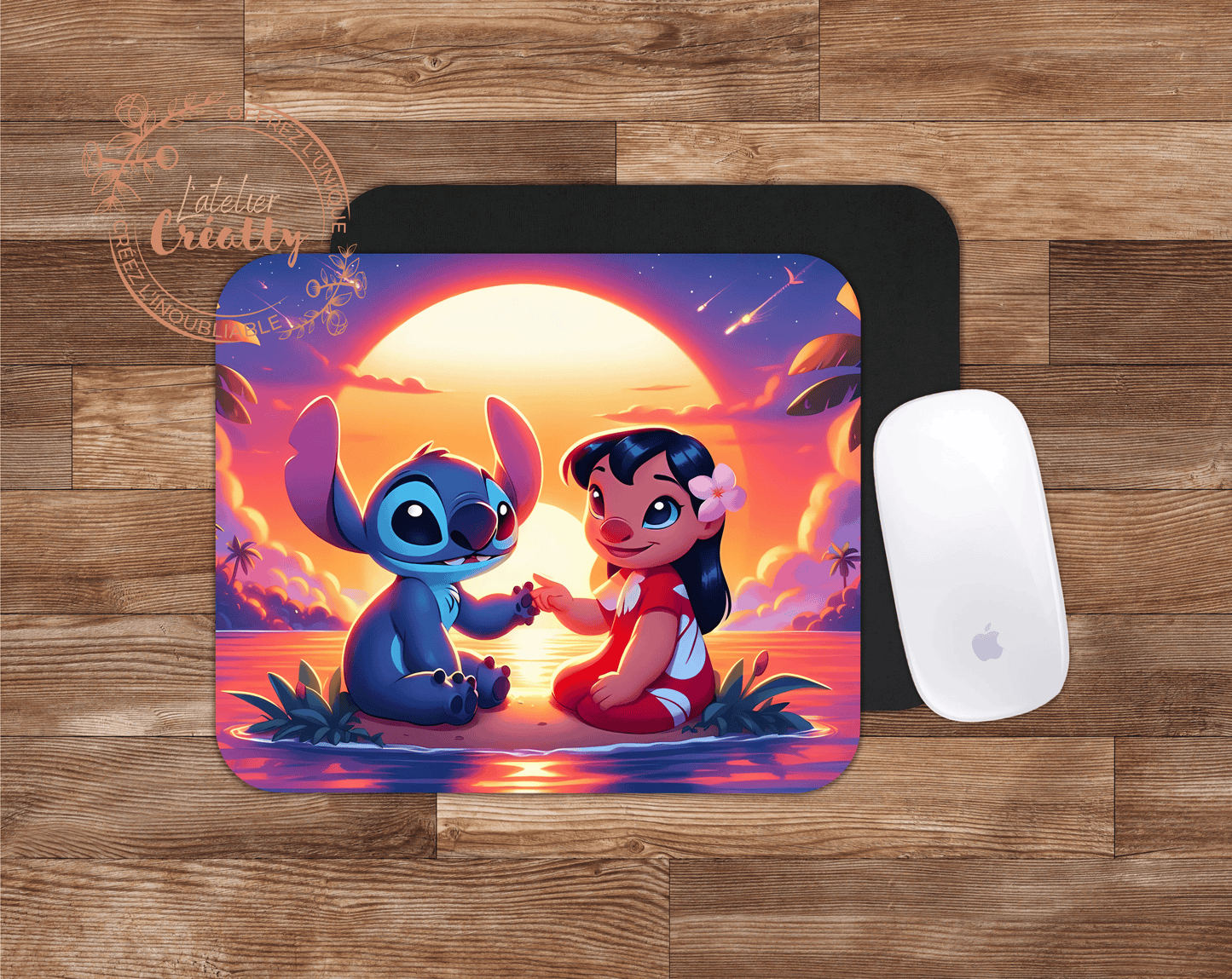 Tapis de souris Stitch – Ajoutez une touche de magie à votre bureau