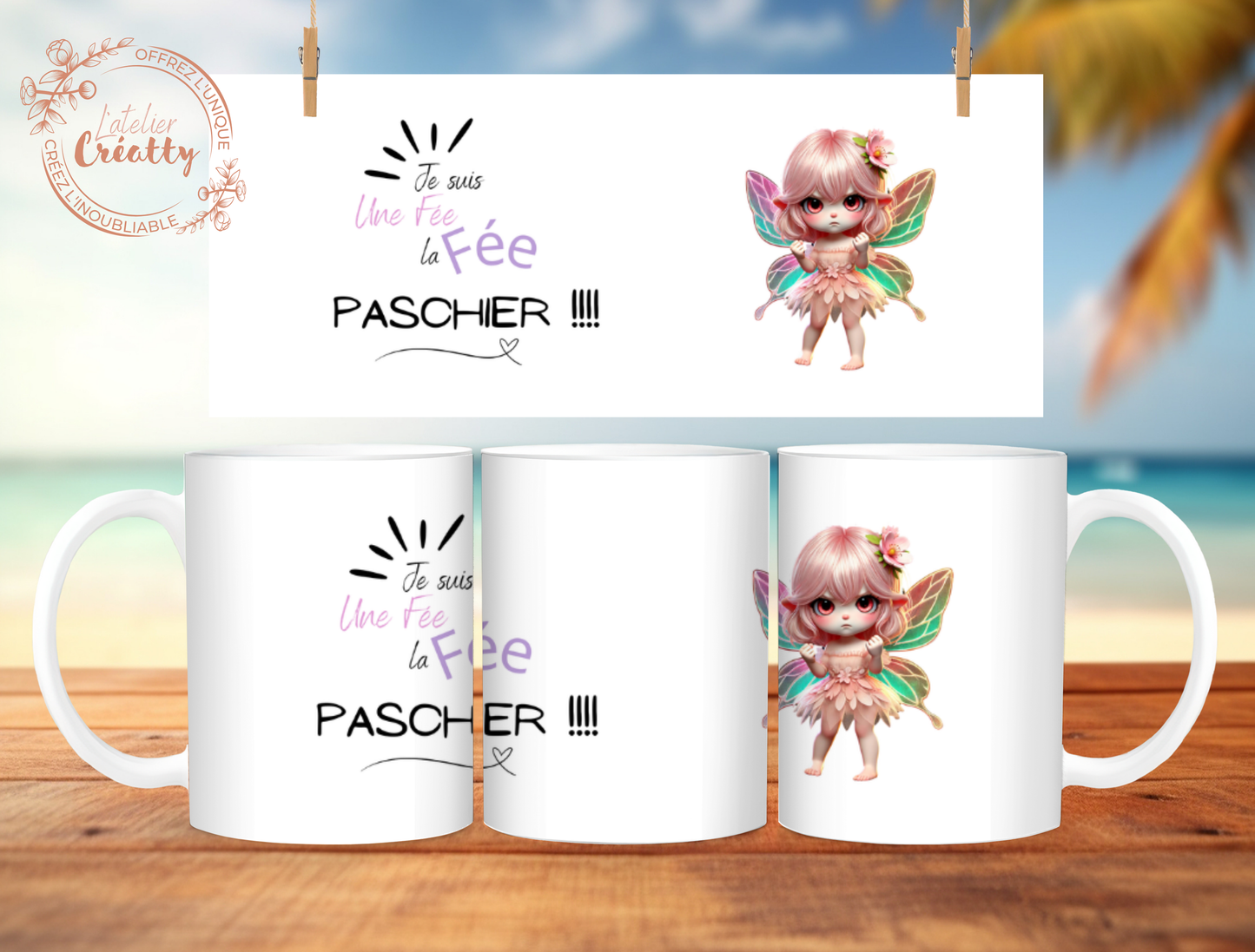 Mug Personnalisée – Qualité Premium AAA, Compatible Lave-Vaisselle