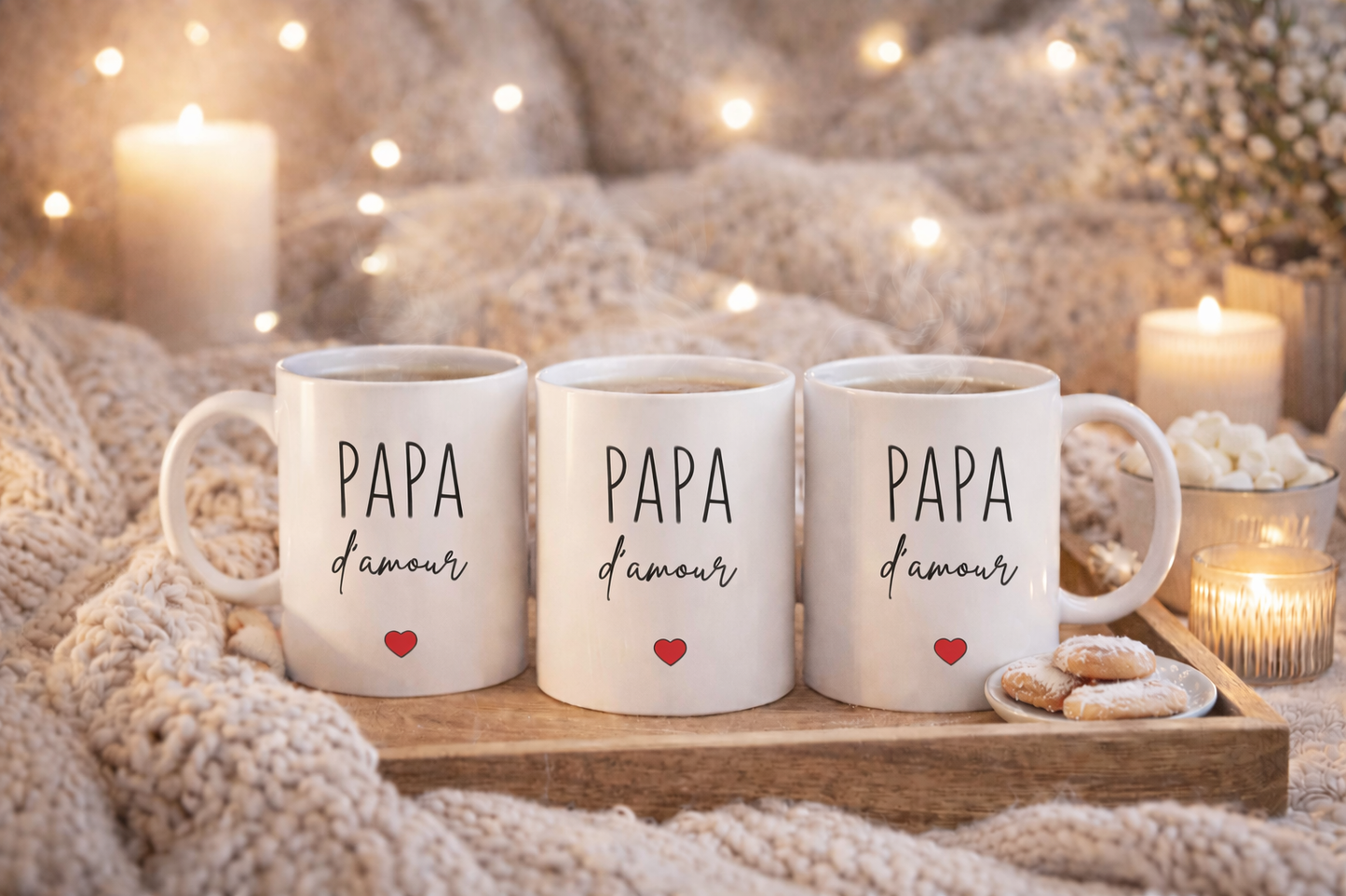☕ Mug « Papa d’amour »