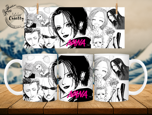 Tasse Nana – Portraits & Émotions