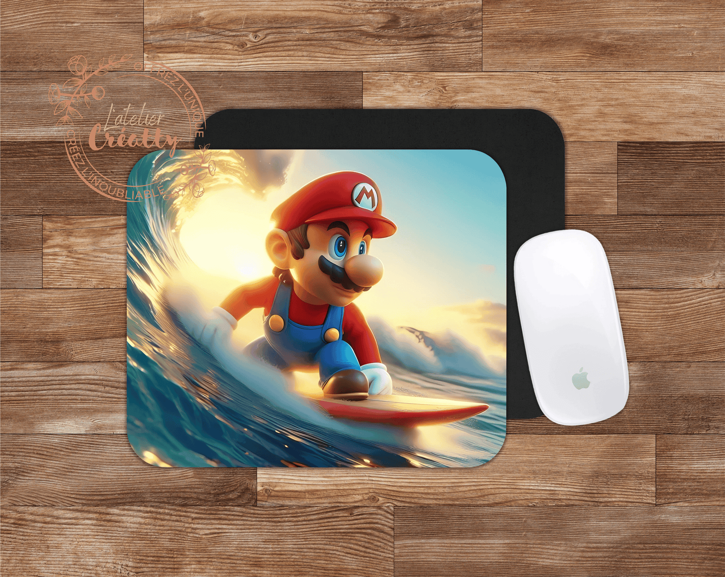 🖱️ Tapis de souris Mario – Plongez dans l'univers du célèbre plombier !