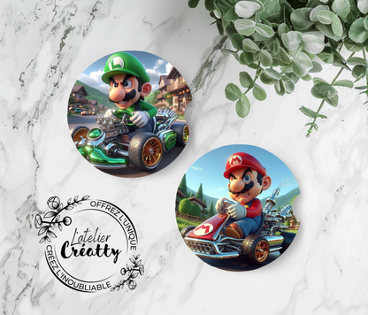 🍄 Dessous de Verre Mario - Pour une Touche Geek et Fun ! 🎮
