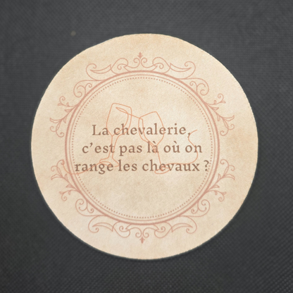 Sous-verres Citations Kaamelott – Humour & Apéro