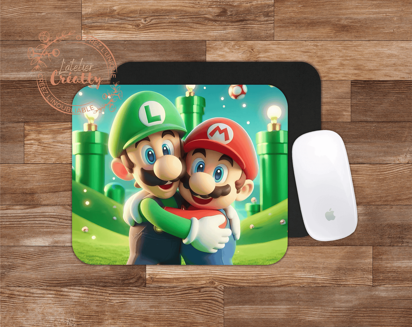 🖱️ Tapis de souris Mario – Plongez dans l'univers du célèbre plombier !