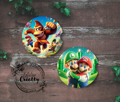 🍄 Dessous de Verre Mario - Pour une Touche Geek et Fun ! 🎮