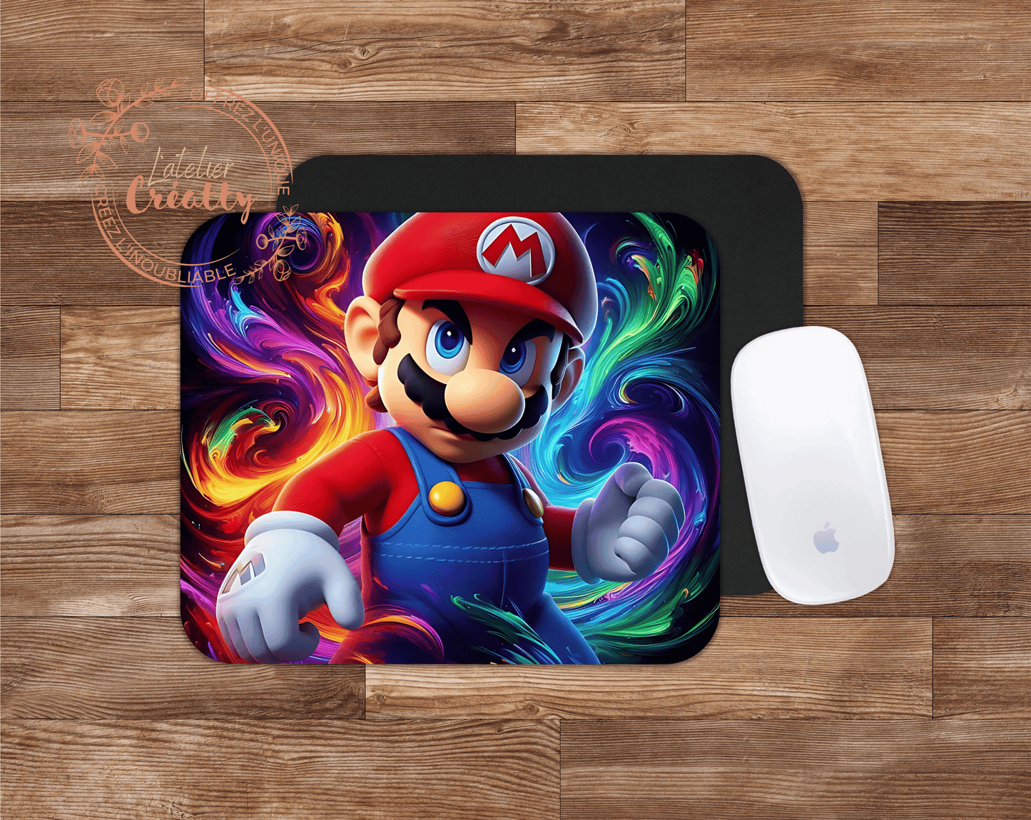 🖱️ Tapis de souris Mario – Plongez dans l'univers du célèbre plombier !