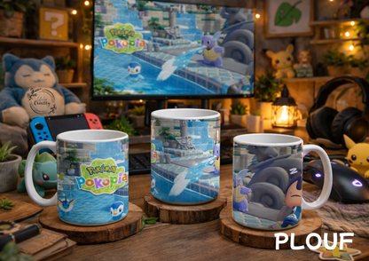 🎮 Mug Gamer Cosy – Univers Gaming "POKOPIA" / PLOUF