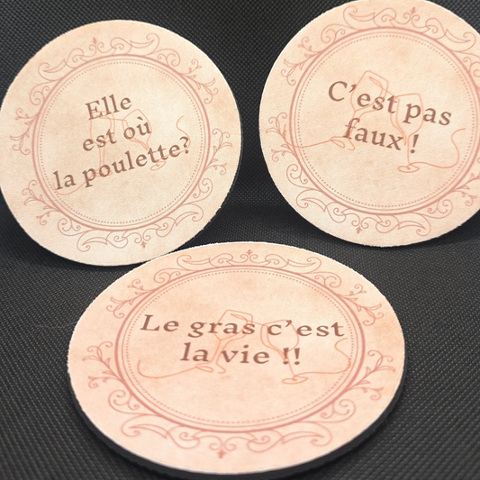 Sous-verres Citations Kaamelott – Humour & Apéro