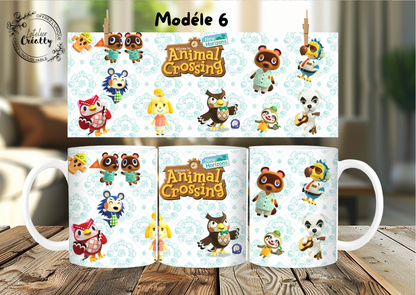 ☕ Tasse personnalisée – Univers île cosy (inspirée d’un jeu culte)