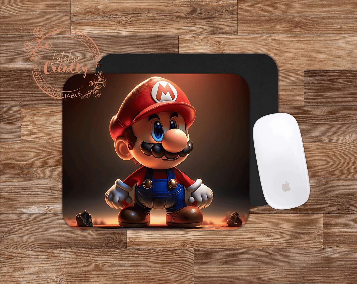 🖱️ Tapis de souris Mario – Plongez dans l'univers du célèbre plombier !