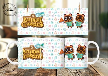 ☕ Tasse personnalisée – Univers île cosy (inspirée d’un jeu culte)