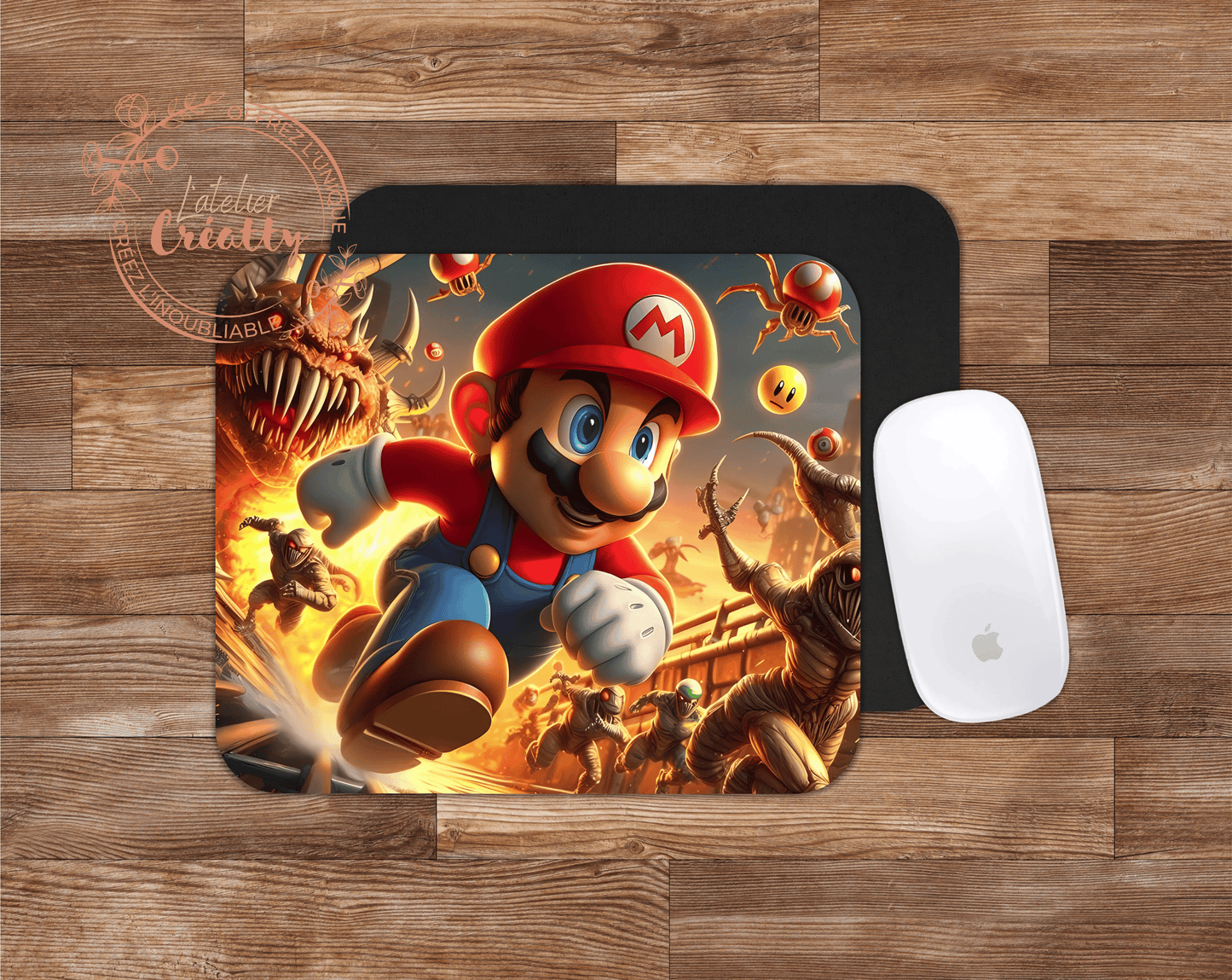 🖱️ Tapis de souris Mario – Plongez dans l'univers du célèbre plombier !