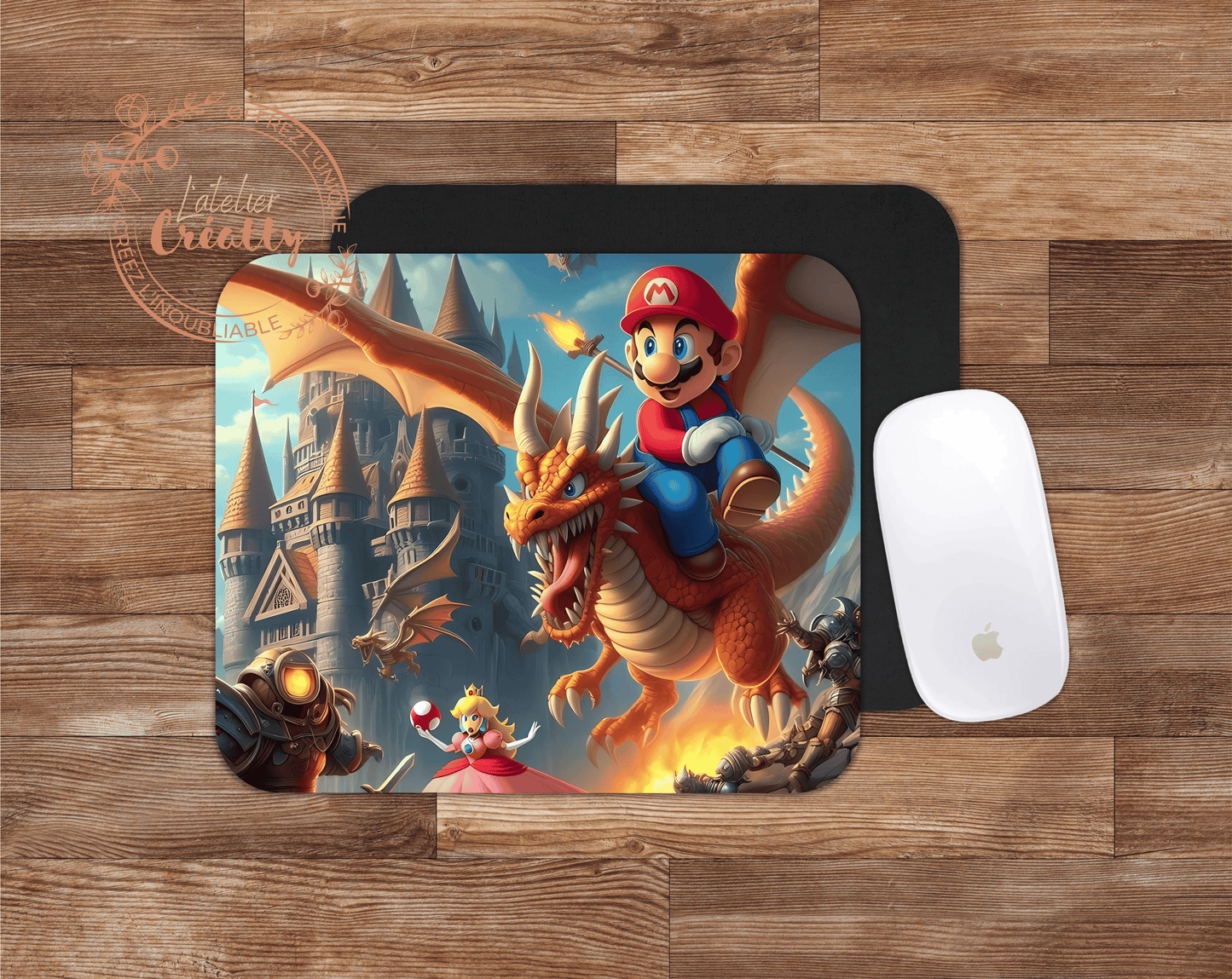 🖱️ Tapis de souris Mario – Plongez dans l'univers du célèbre plombier !
