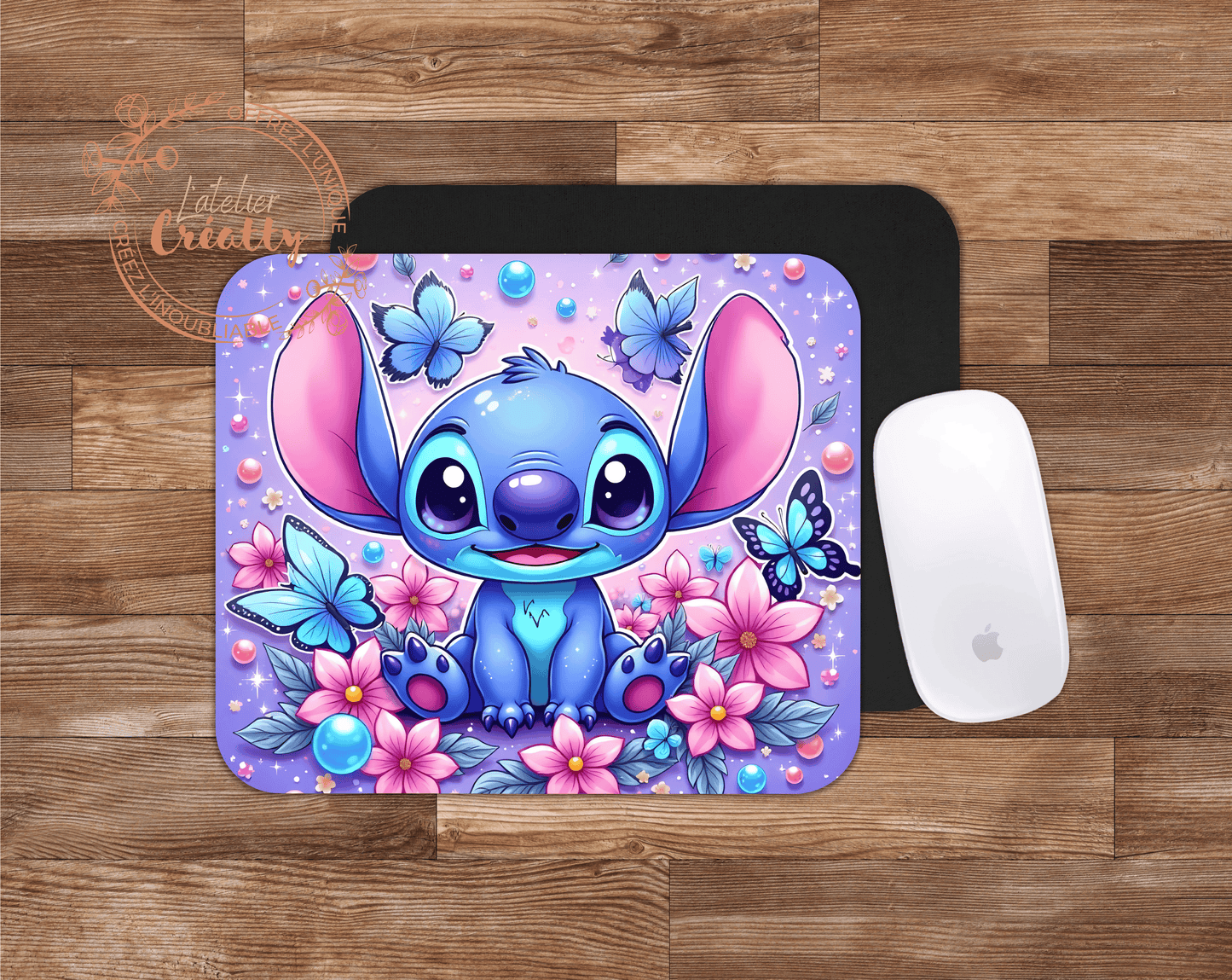 Tapis de souris Stitch – Ajoutez une touche de magie à votre bureau