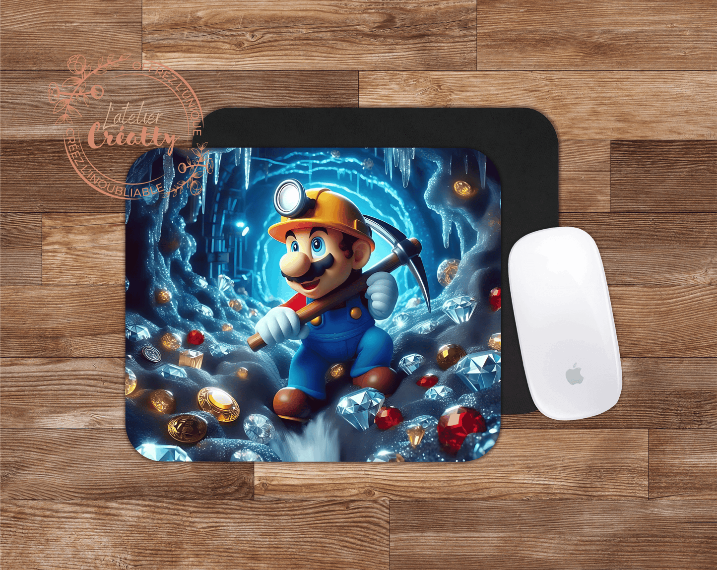 🖱️ Tapis de souris Mario – Plongez dans l'univers du célèbre plombier !
