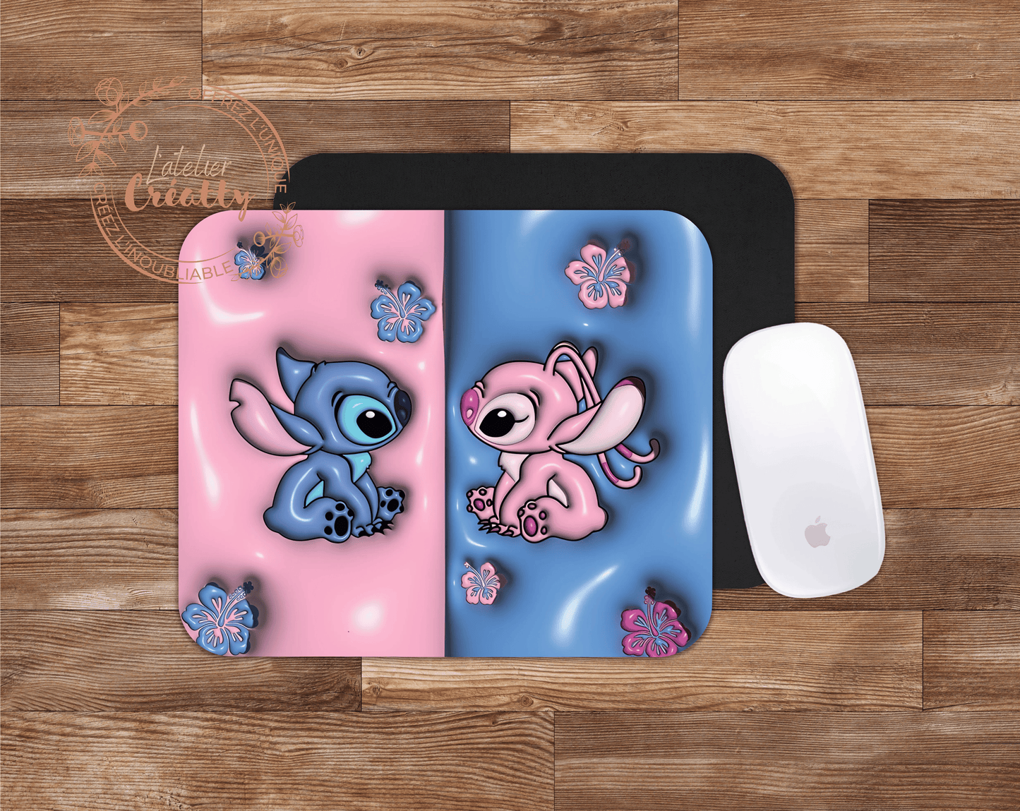 Tapis de souris Stitch – Ajoutez une touche de magie à votre bureau