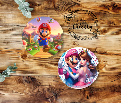 🍄 Dessous de Verre Mario - Pour une Touche Geek et Fun ! 🎮