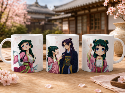 Tasses manga –  "les carnets de l'apothicaire"